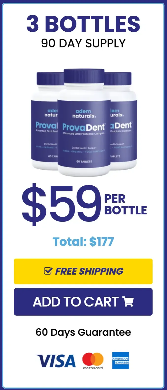 ProvaDent Buy 3 Bottles