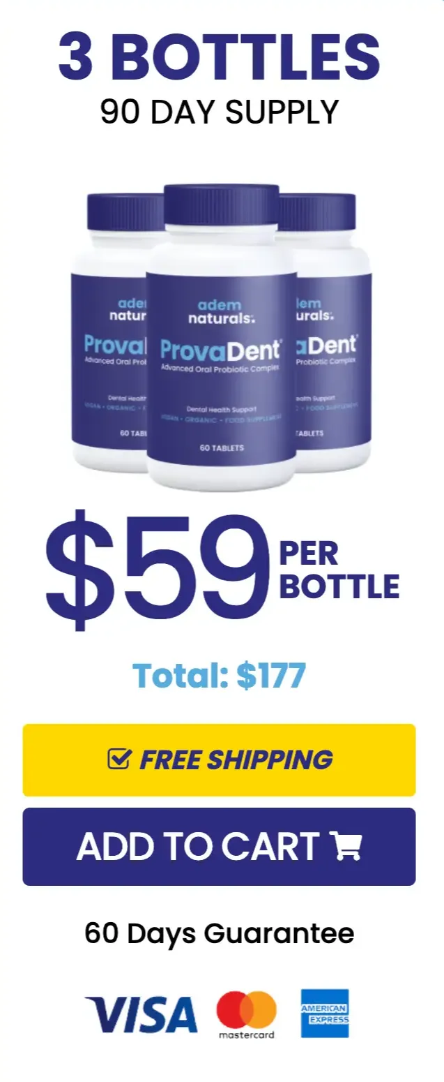 ProvaDent Buy 3 Bottles